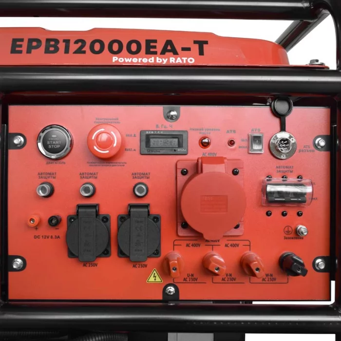 Бензогенератор REDVOLT EPB12000EA-T