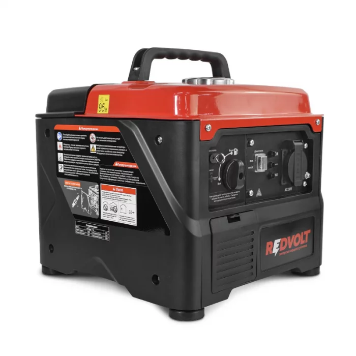 Бензогенератор инверторный REDVOLT EPB1000i  (старый арт.R1000i)