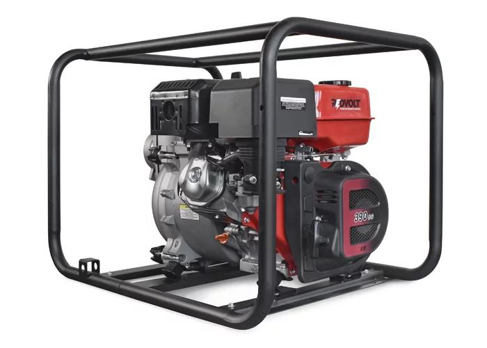 Мотопомпа бензиновая REDVOLT EPMB100NB (Сильно грязная вода 4")