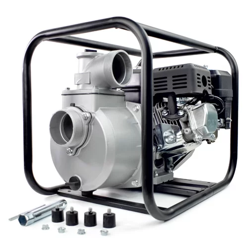 Мотопомпа бензиновая REDVOLT WP30, (Чистая вода) (3")