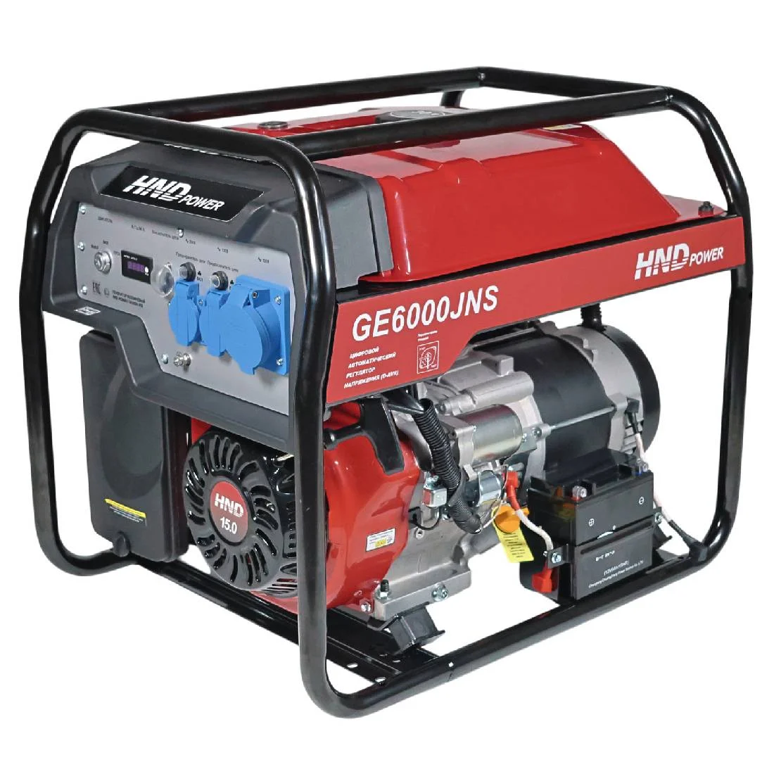 Генератор бензиновый HND GE 6000 JNS