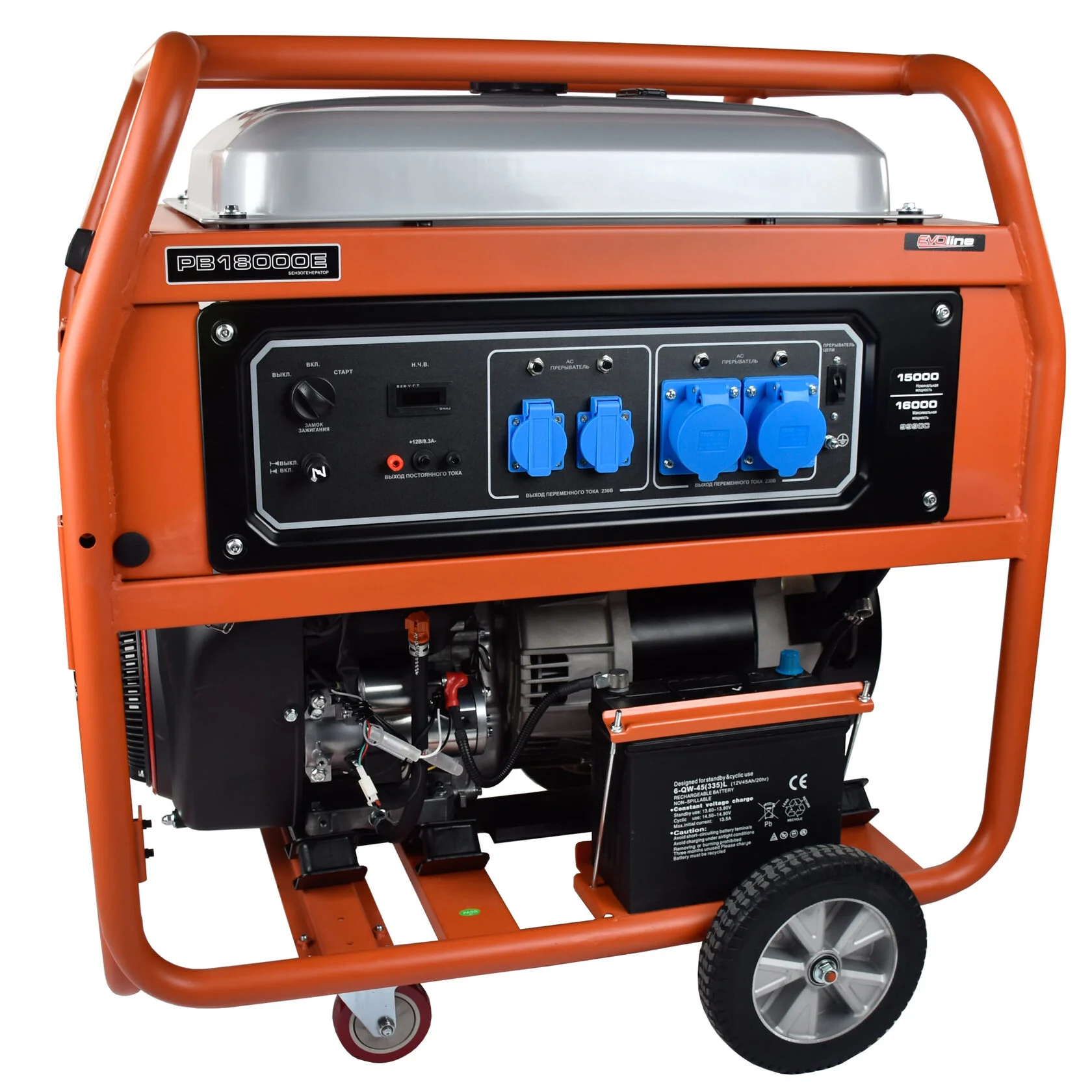 Генератор бензиновый EVOline PB 18000 E (Zongshen)