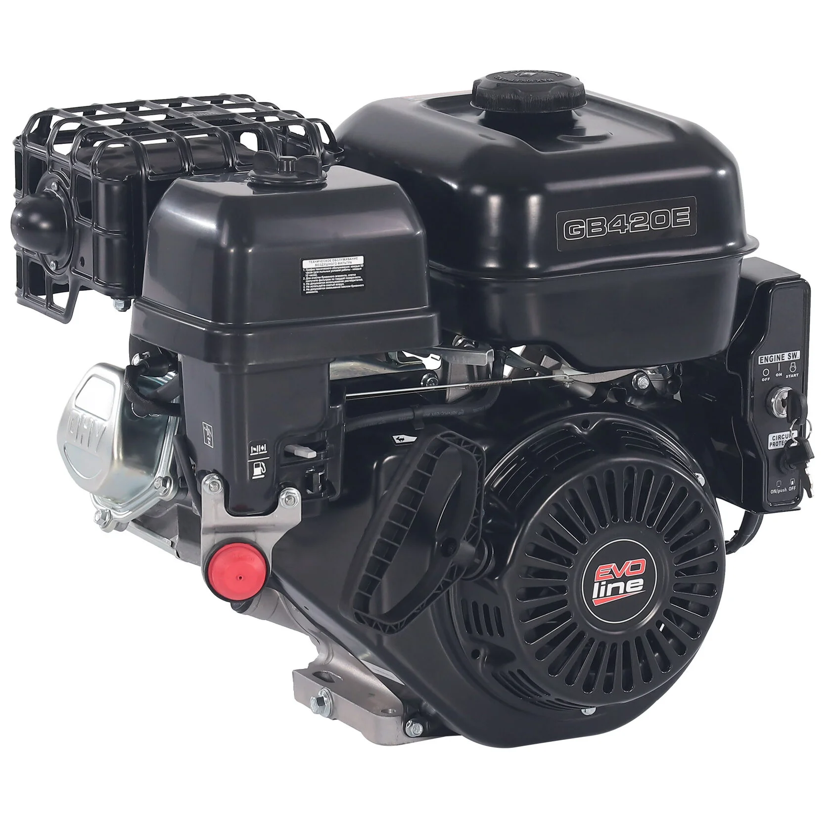 Двигатель бензиновый EVOline GB 420 Е