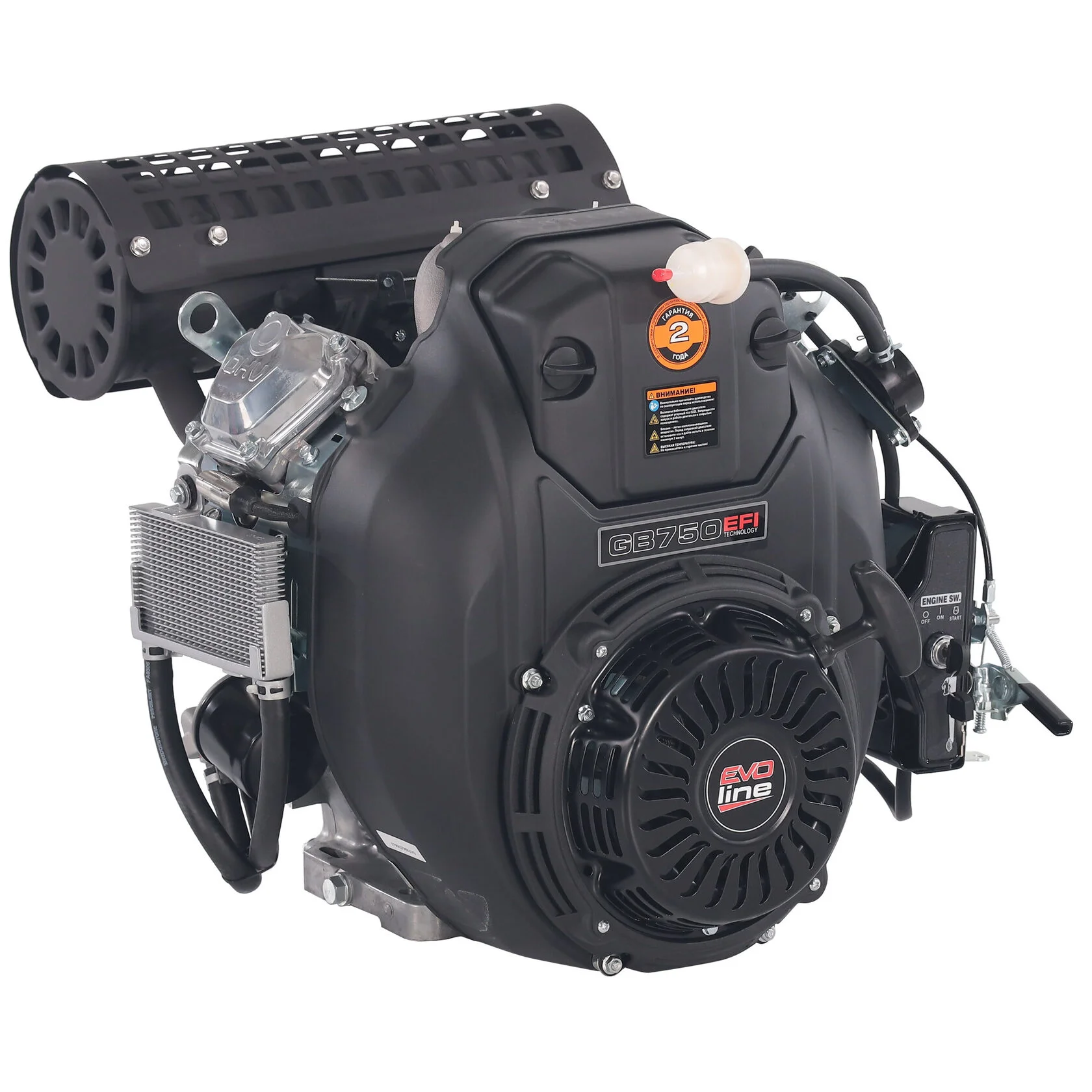 Двигатель бензиновый EVOline GB 750 B EFI
