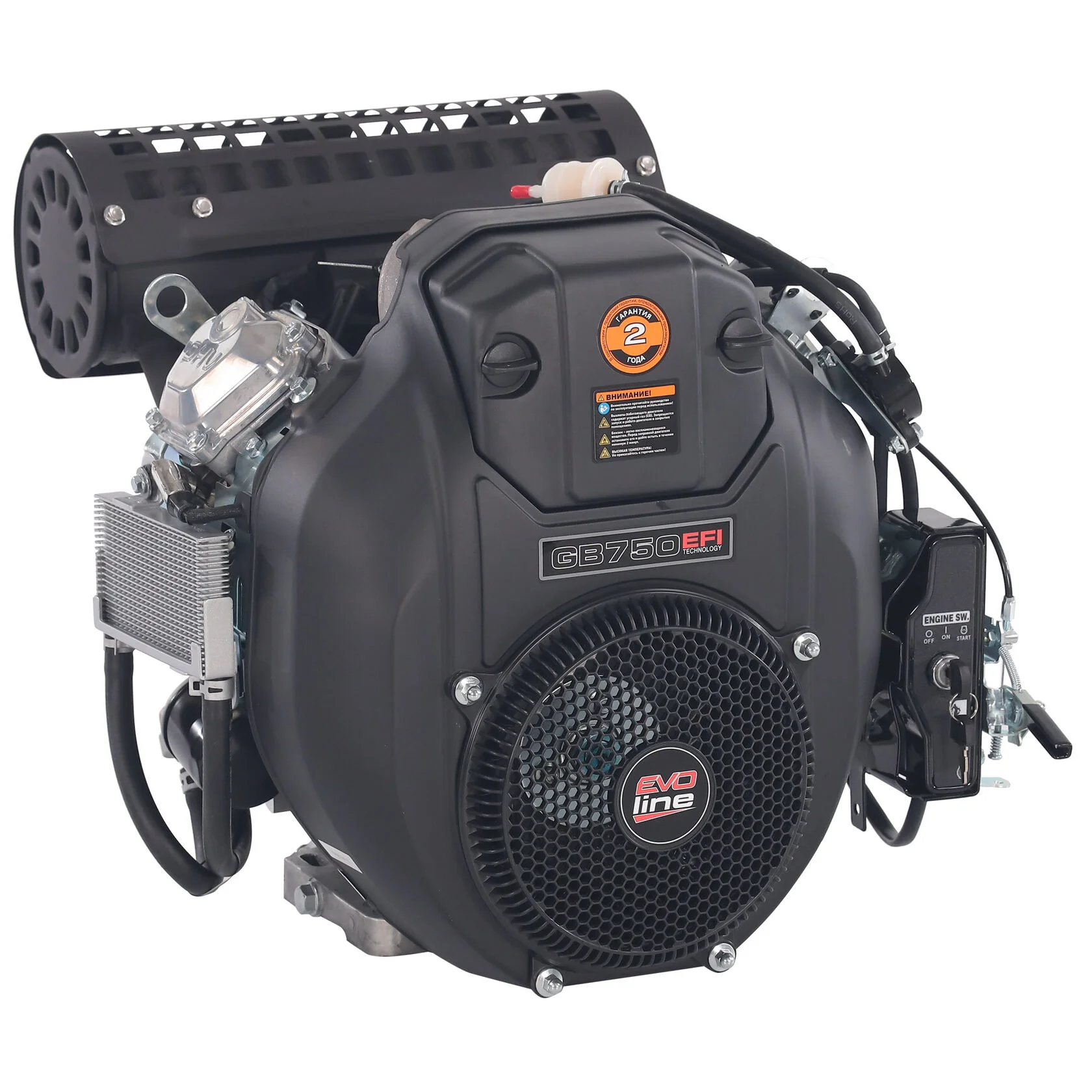 Двигатель бензиновый EVOline GB 750 EFI