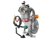 Карбюратор двухтопливный 188F (газ + бензин), VEBEX