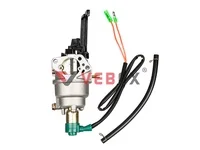 Карбюратор для двигателей 177F/GX270 (с электроклапаном, с рычагом), VEBEX