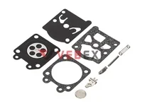 Ремкомплект карбюратора для китайской бензопилы 5200 / 52сс, VEBEX