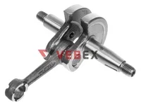 Коленвал  для китайской бензокосы 26 см3, VEBEX