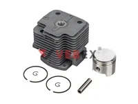 Цилиндро-поршневая группа для китайской бензокосы и мотобура 62 см3 / 48 мм, VEBEX