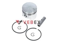 Поршень для китайской бензокосы 52 см3 (в сборе), VEBEX