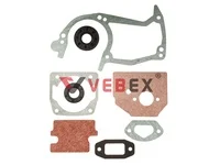 Комплект прокладок С САЛЬНИКАМИ для китайской бензопилы 5200 / 52сс, VEBEX