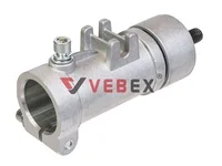 Редуктор нижний для электротриммера с кривой штангой 25,4мм, 4 шлица, VEBEX