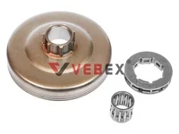 Барабан сцепления для китайской бензопилы 5200 / 52сс (разъемный, с подшипником), VEBEX