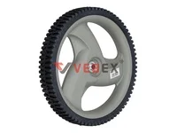 Колесо газонокосилки 293*45*12,7мм (для Husqvarna,Partner, McCulloch, Kraftsman), VEBEX