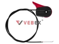 Трос газа газонокосилки 160 см (в сборе с ручкой), арт. 313838, VEBEX