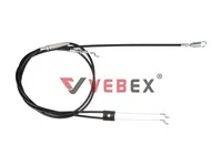Трос двойной для самоходной газонокосилки 148-141-128 см, 122-117-104 см, VEBEX
