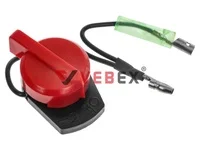 Выключатель зажигания 152F-190F, 1 провод, 2 контакта, VEBEX