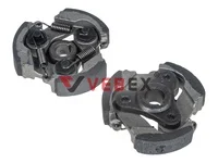 Сцепление в сборе для мотобура, 3 пружины, железо, VEBEX