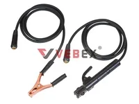 Комплект сварочных кабелей  2.0 метра (держатели 300А, вилки 10-25), VEBEX