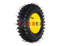 Колесо левое для снегоуборщика 13*4.10-6 TC-13L (внутр. 19мм) ECO, VEBEX
