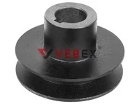 Шкив ремня привода шнека для снегоуборщика, малый, на двигатель (вн.19мм, шир.41мм, d 68мм ) SJ-049B