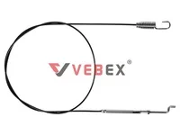 Трос 04 включения хода снегоуборщика 124-101,5-114 см, VEBEX
