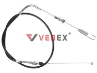 Трос 12 управления движением снегоуборщика 119-113-85,5 см, угловой, VEBEX