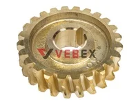 Шестерня редуктора шнека снегоуборщика 19мм*66мм, 24 зуба, VEBEX