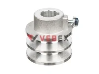 Шкив ремня для мотокультиватора 19мм двухручейковый, VEBEX