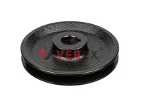 Шкив ремня для электродвигателя 22мм*130мм*1А (ремень А, одноручейковый), VEBEX