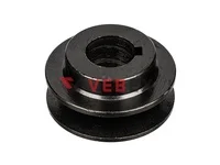 Шкив ремня для электродвигателя 22мм*60мм*1А (ремень А, одноручейковый), VEBEX