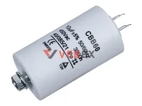 Конденсатор CBB60 10uF 450V (4 клеммы, с болтом), VEBEX
