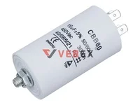 Конденсатор CBB60 16uF 450V (4 клеммы, с болтом), VEBEX