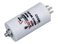 Конденсатор CBB60 18uF 450V (4 клеммы, с болтом), VEBEX