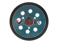 Подошва для шлифмашины MKT 125мм, 3 отверстия (черная), VEBEX