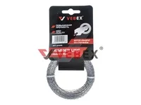 Леска для триммера (витой квадрат со стержнем) 1,6*15м (75/300шт/кор), VEBEX