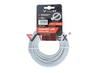 Леска для триммера (круг с тросом) 3,0*15м (160шт/кор), VEBEX