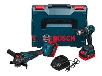 Набор  №9 BSH 2 в 1 (АКБ УШМ, шуруповерт) 36V 5,0AH, аналог   SE#30-56   5шт/кор