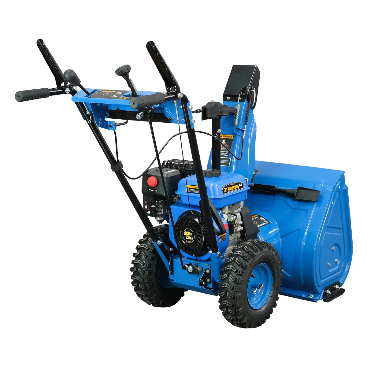 Снегоуборщик Powered by Dinking LD624 (Dinking DK 170-1, 7.5 л.с.)