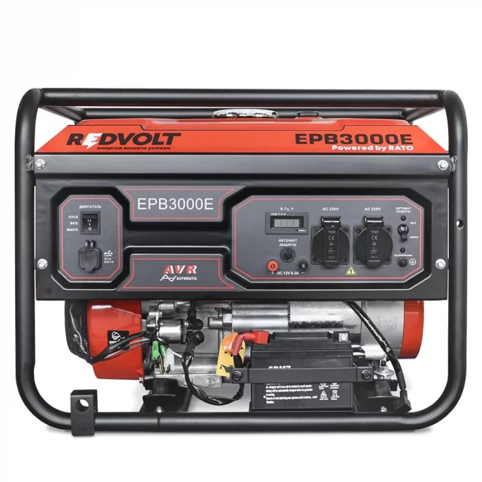Бензогенератор REDVOLT EPB3000E