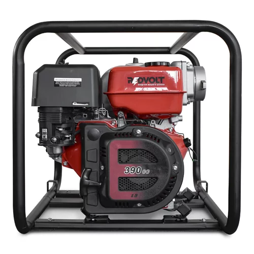 Мотопомпа бензиновая REDVOLT EPMB100NB (Сильно грязная вода 4")