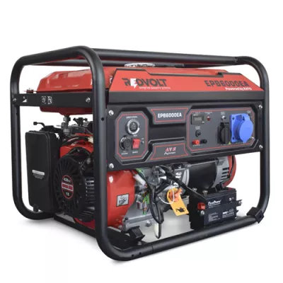 Бензогенератор REDVOLT EPB6000EA