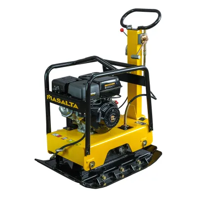 Виброплита реверсивная Masalta MS250-2 бензиновая (Dinking DK177F-C, 9.0 л.с., 215 кг)