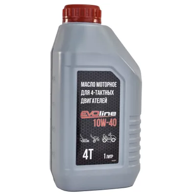 Масло моторное EVOline для 4-х тактных двигателей, полусинтетическое, SAE 10W-40 API SJ/CF, 1 л 4TPS10EVO —