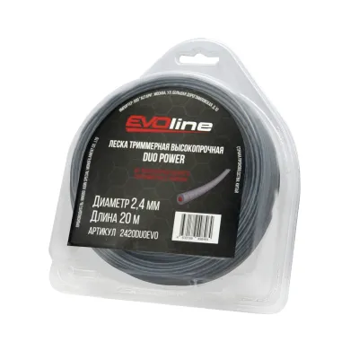 Леска триммерная EVOline DUO POWER 2420DUOEVO —
