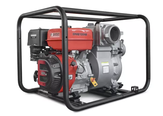 Мотопомпа бензиновая REDVOLT EPMB100NB (Сильно грязная вода 4")