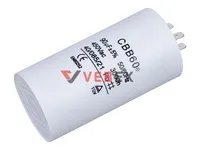 Конденсатор CBB60 90uF 450V (4 клеммы, без болта), VEBEX