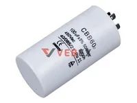 Конденсатор СBB60 100uF 450V (4 клеммы, без болта), VEBEX