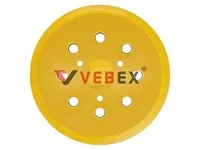 Подошва для шлифмашины MKT 125мм, 3 отверстия (желтая), VEBEX